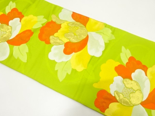Japanese Kimono / Antique / Fukuro Obi Silk